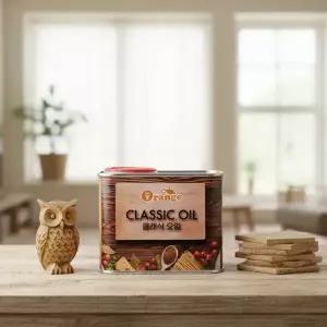 클래식 오일 프리미엄 천연 우드오일 450ml 원목가구/우드슬랩 깊은 보호