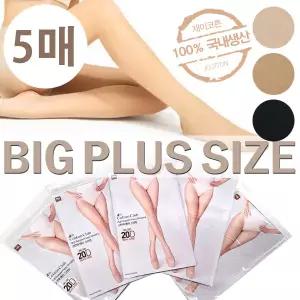 [하프클럽/제이투와이]빅사이즈 20d 여학생 직장인 팬티스타킹 5매 교복스타킹 학생스타킹