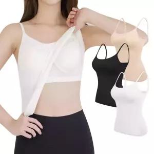 투인원 끈 브라 나시 캡내장 데일리 스트랩 끈 브라캡 나시 3color 브라 패드내장