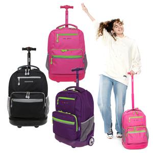 제이월드뉴욕 18인치롤링백팩 기내용캐리어 가방 NBS-18S