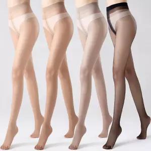 리사따 T자형 거들라인 발끝까지 투명 시스루 0D 올 누드 팬티 스타킹