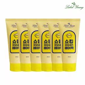 [라벨영] 찰랑머릿결+영양부족+건조/푸석머리케어 쇼킹마요네즈헤어팩 4+2