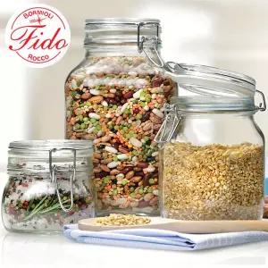 이태리 보르미올리 피도밀폐 200-1500ml 유리병 술병 밀폐용기 매실청 장아찌 잡곡통