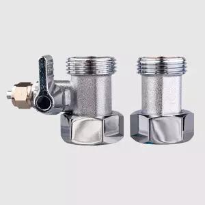 정수기 설치용 아답터 중형 고급 커플링타입 연결호스 1/4 /싱크대 벽붙이수전 연결용