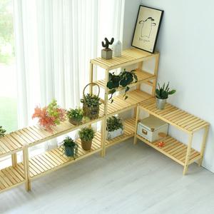 하이목스 파인 원목 선반 화분 700 정리대 받침대 거실 진열대 다육이 베란다 인테리어