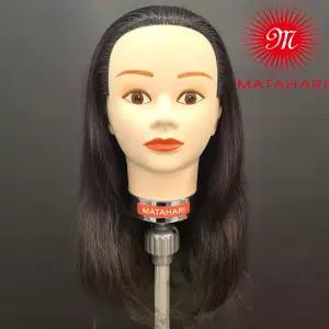 [마타하리] 미용사 국가고시시험 실기용 최고등급KM 통가발S급18인치 인모100%