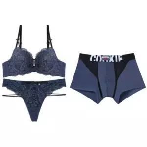 [롯데백화점]섹시쿠키 어텀 섹시 블루그레이 브라 커플쏭팬티세트 SCWBZ805PZ807MDZ805