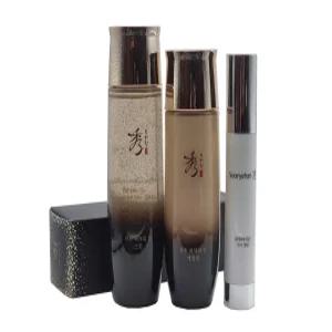 수려한 자우 럭셔리 진 3종(스킨+에멀전+기미 앰플) 여성기초화장품세트