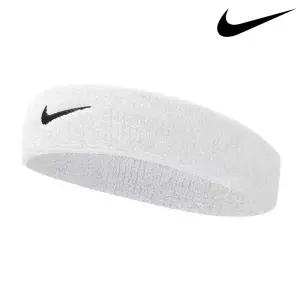나이키 헤어밴드 스우시 러닝 화이트 AC2285-101