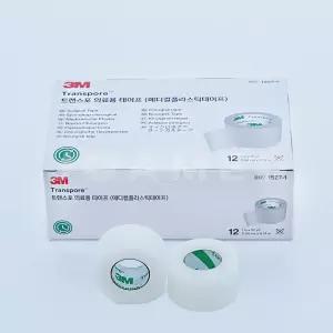 3M 트랜스포 트랜스포어 1527-1 1인치 투명 플라스틱 의료용테이프 반창고