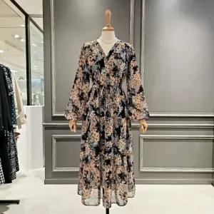 [대구백화점] [아니베에프]허리 스트링 브이넥  원피스(A43WOP530)