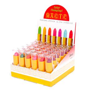 피펄립스틱 36개 peafowl lipstic 변색 반전립스틱 안지워지는립