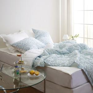 플로라 플랑 시어서커 60수 아사 간절기 여름 옥수수솜 차렵이불 SS/Q