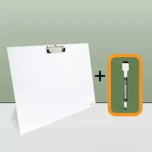 마그피아 화이트보드 스탠딩 자석 클립보드 A3(MSCB-A3) / 세워지는 보드(자석 마카펜 증정) / 004261