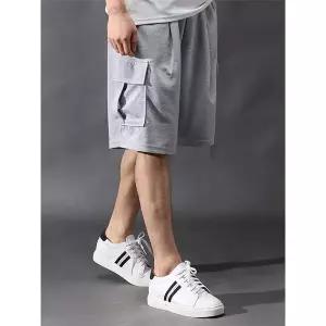 [후앙스]오버핏 와이드 카고 트레이닝 반바지 PWCP6140_P363222655