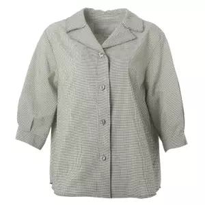 [롯데백화점]요하넥스 잔체크볼륨블라우스 Z4B5B202