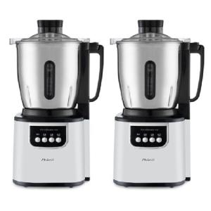 공식 속도조절 투명표시창 대용량 스테인리스 믹서기 4.5L 2EA 티타늄 김치믹서기 김장