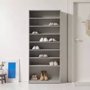 뉴다경 8단 800 오픈신발장 현관신발장 신발정리대 수납장