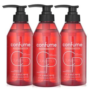 과일나라 컨퓸 CP 슈퍼하드 헤어젤 400mlx 3개