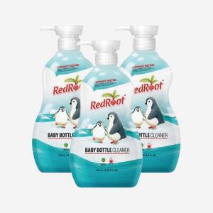 [엘루맘] 레드루트 젖병세정제 무향 750ml 3개