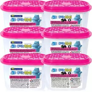 물먹는하마 옷장용 525ml 6개