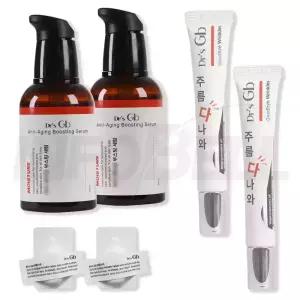 송채환 닥터 Gb 주름다나와 크림 저분자 콜라겐 세럼 얼굴 목 눈가 눈밑 팔자 이마 케어 세럼 크림 2세트