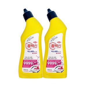 랩신 홈백신 락스세제 하나로 세정제 플로랄향 750ml x2개