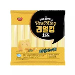 동원 리얼킹 치즈 540g (30g x 18개입) / 간식 소시지