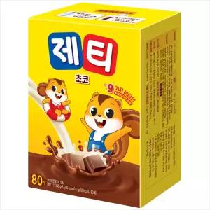 제티 초코 80T/넉넉한 유통기한X오늘출발