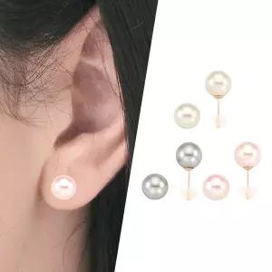 [골드피아] 14K 페를라 나인 스와로브스키 진주 귀걸이