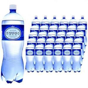 초정탄산수 플레인 1.5L, 36개 one option