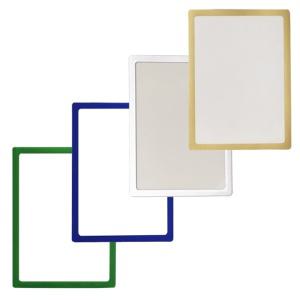 A4 A3 부착형 접착식 투명 게시판 포켓 패드 파일