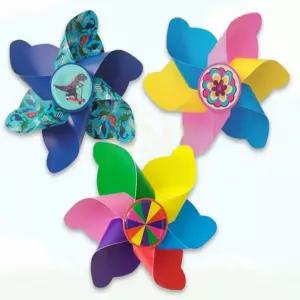 원더풀타임 바람개비기둥형 킥보드 씽씽카