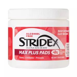 스트라이덱스 맥스플러스 패드 55매 핌플 모공 각질 블랙헤드 피지제거 클렌징티슈