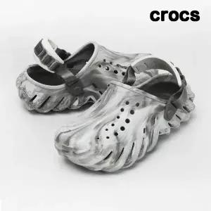 [크록스] 에코 마블 클로그 성인 샌들 문라이트 208454-1NL