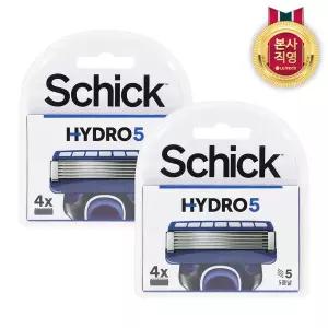 쉬크 하이드로5 베이직 날 4입 x 2개