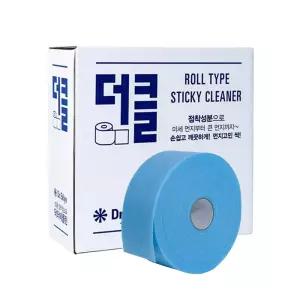 닥터에클린 더클 정전기 청소포 일회용 청소 부직포 45M 300매 점착식 먼지 제거 롤타입
