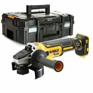 디월트 충전그라인더 20V(18V) DCG405N 베어툴 본체만  하드케이스 포함 무선 핸드 그라인더