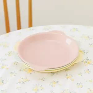 에디슨 에코젠 플레이트 접시 유아 식기 간식접시 키즈 어린이 유치원 어린이