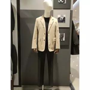 [롯데백화점]지이크 FW 지이크 남성재킷 가을겨울 베이지코듀로이 스판재킷 4032 DHSIEG