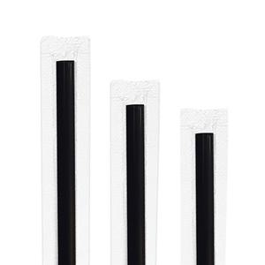 개별포장 롱 일자 빨대 7x28cm 블랙 1봉 100개 벤티 1리터 대용량 스탠리 커피빨대 스트로우