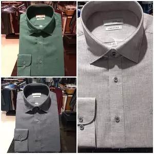 [대구백화점] [듀퐁셔츠]린넨혼방소재를 사용한 슬림핏 3종택1(SE5SM22LS757SGE 외)