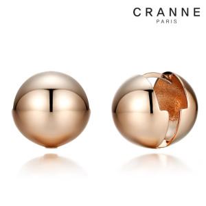[끄란느] 14K GF 15mm 빅 볼 원터치 귀걸이 C24EGF032