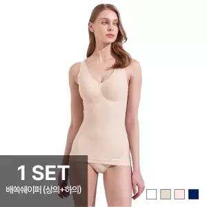 앤왁스 배쏙 쉐이퍼 팬티 쿨메쉬 스트랩 1세트 여성 보정속옷