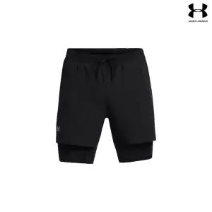 [언더아머](하남점)1382640-001 남성 UA 론치 투인원 5인치 쇼츠