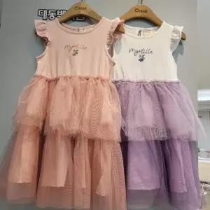 치크DP01니트믹스샤캉캉원피스CKOM2545G