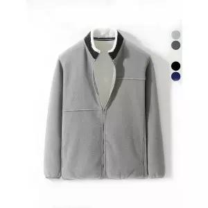 [후앙스]오버핏 남녀공용 양털 후리스 집업 CKJP1022_P089309284