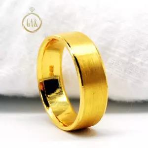 [가앤] 24k순금 무광 평 반지 7.50g