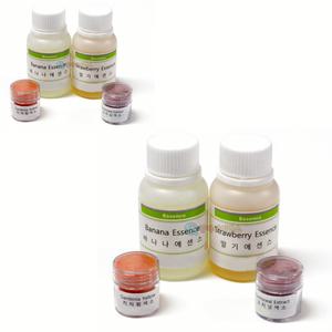 과학실험용 바나나우유 딸기우유만들기에센스 치차황색소 코치닐색소 식용X