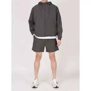 [후앙스]루즈핏 긴팔 바람막이 상하의 반바지 트레이닝 3종 세트 DMJP7003_P392316215